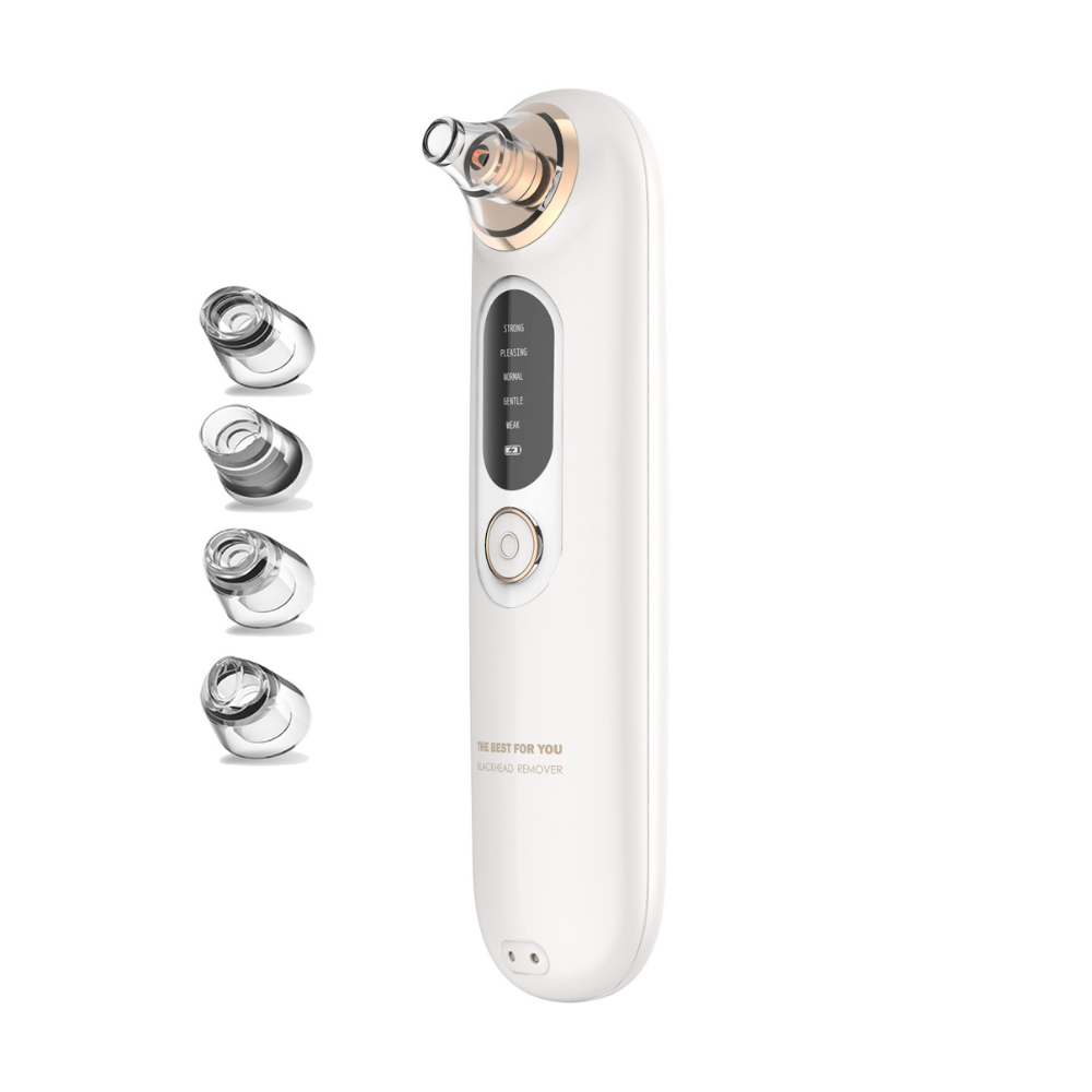 Beautters Portable Blackhead Remover with Built-In Storage | Travel-Friendly Skincare Device