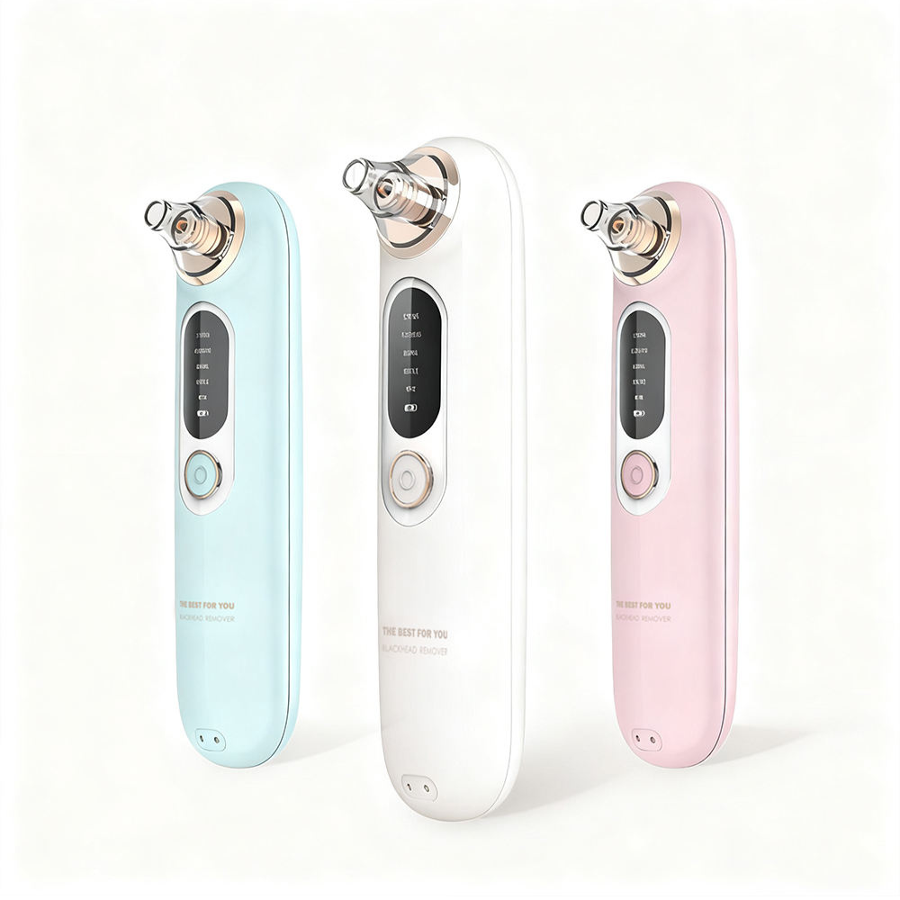 Beautters Portable Blackhead Remover with Built-In Storage | Travel-Friendly Skincare Device