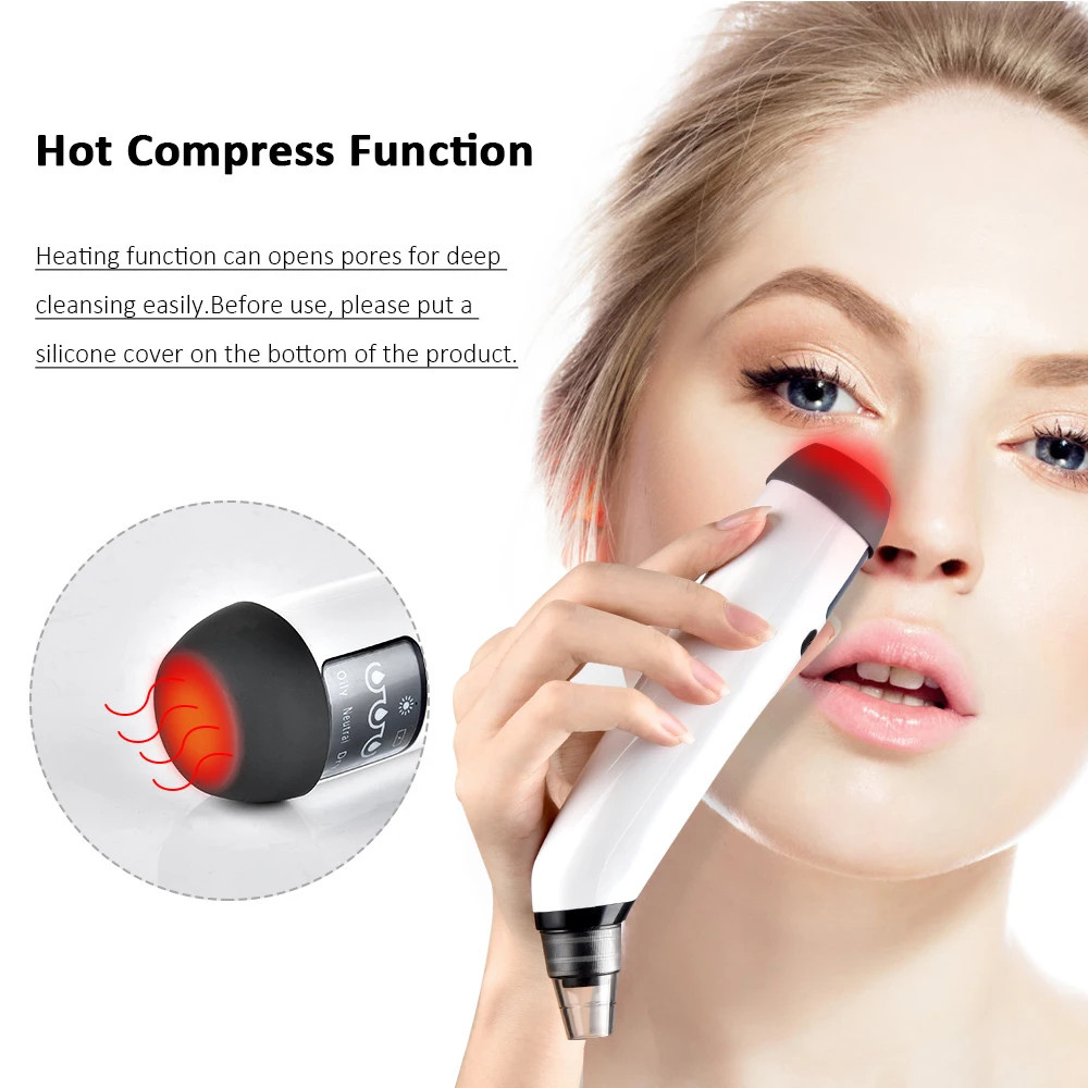 Beautters RF Blackhead Remover | Deep Pore Cleanser with Skin-Softening RF Therapy