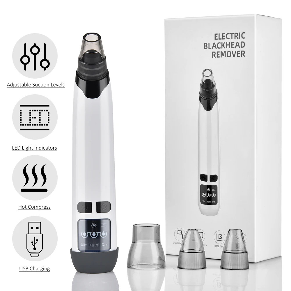 Beautters RF Blackhead Remover | Deep Pore Cleanser with Skin-Softening RF Therapy