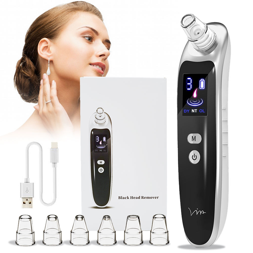 Beautter's LCD Display 3 Speeds Sucking Pore Cleanser Beauty Care Product Acne Removal Blackhead Remover Vacuum